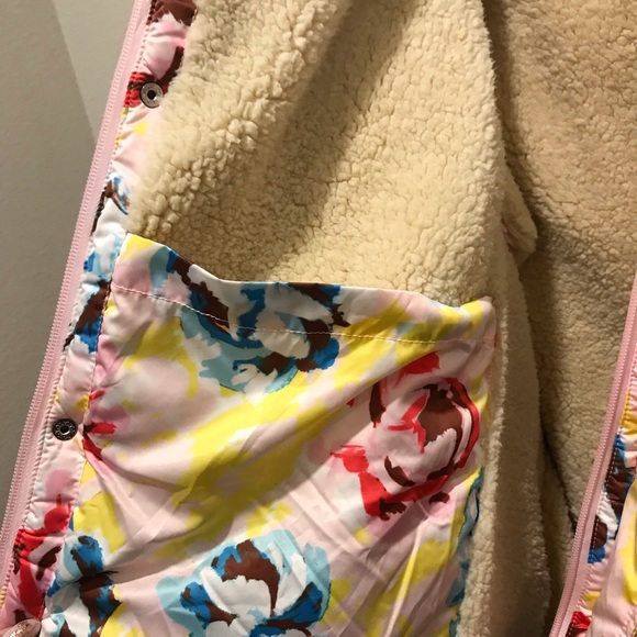 🌺 Floral Puffer Jacket/Vest M/L 🌺 - Picture 6 of 7